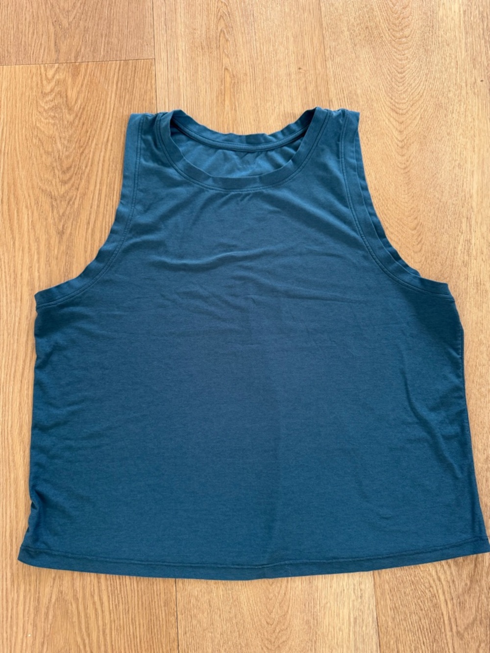 Beyond Yoga Teal Muscle Tank Lightweight